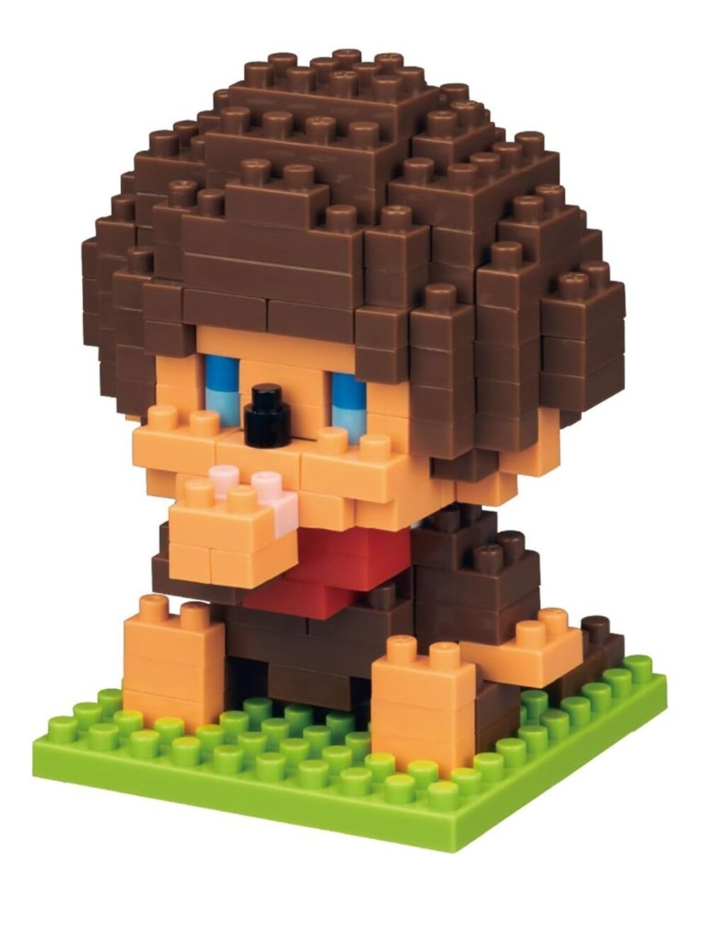 Monchhichi Nanoblock 3D Brick Build Blocks Character Collection 190Pcs *OPEN BOX